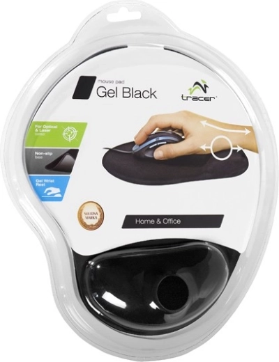 Gel mouse pad - black