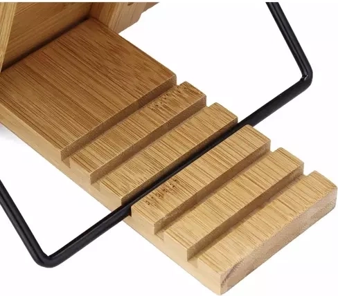 Metal page holders and anti-slip support
