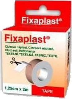 Fixaplast textile tape on a roll 1.25 cm x 2 m