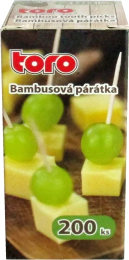 Toro bamboo toothpicks 200 pcs