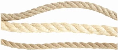 Twisted rope 16 mm with polypropylene tape 50 m
