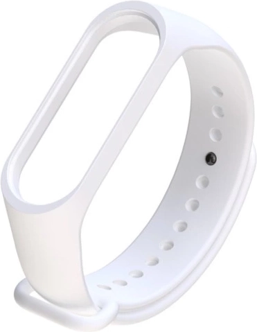 Silicone strap for Xiaomi Mi Band 3 / Xiaomi Mi Band 4 - white