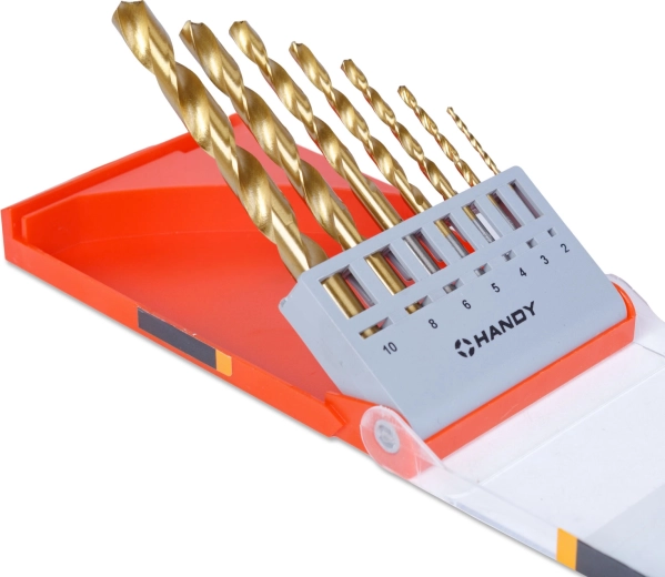Metal Drill Bit Set 2–10 mm, 7 Pieces
