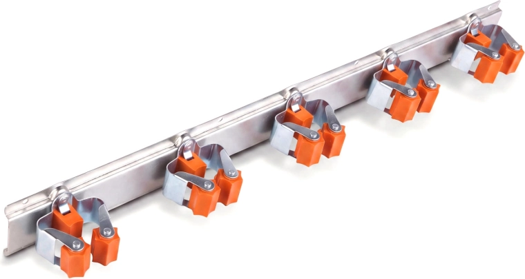 Five grips for organized storage