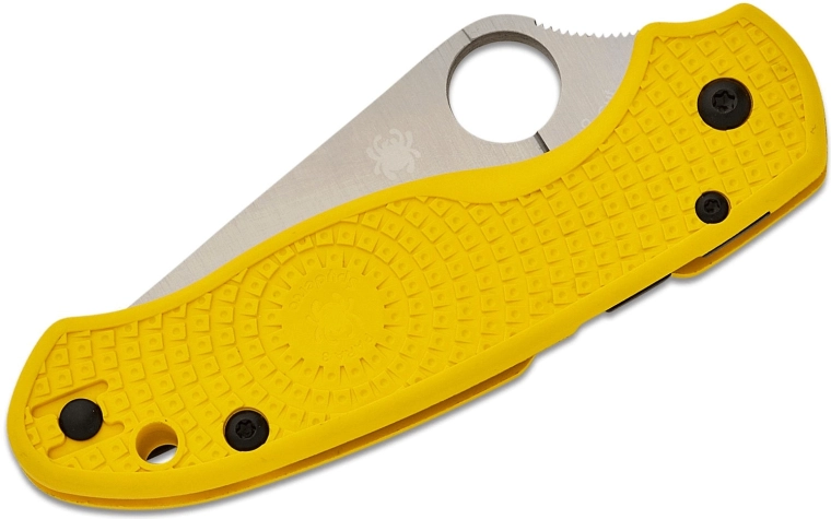 One-handed opening and secure lock