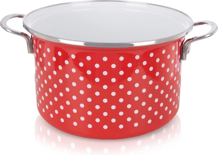 Enamelled Pot DOT 22 cm, 4 l