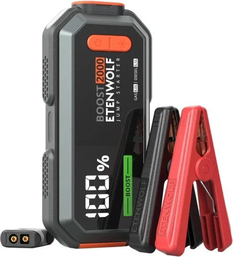 Etenwolf J1 Jump Starter 16,000 mAh 2,000 A