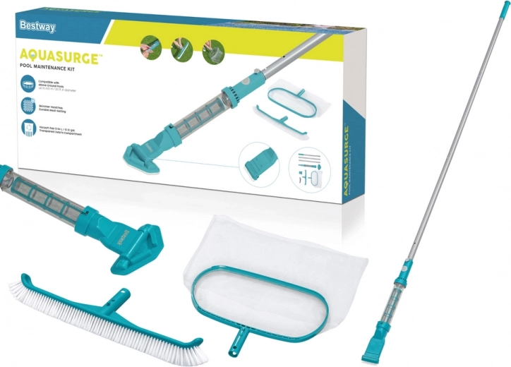 Bestway AquaSurge cordless pool cleaning kit