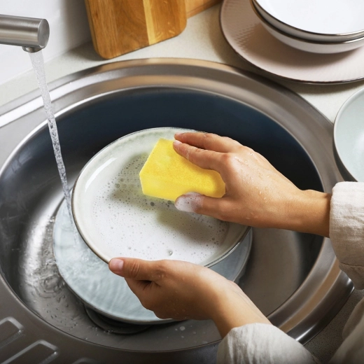 High absorbency and less detergent