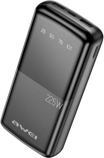 Power Bank 20000 mAh Awei P13K 22.5 W with 2× USB and USB‑C
