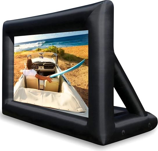 Large Inflatable Projection Screen with Fan for Outdoor Cinema
