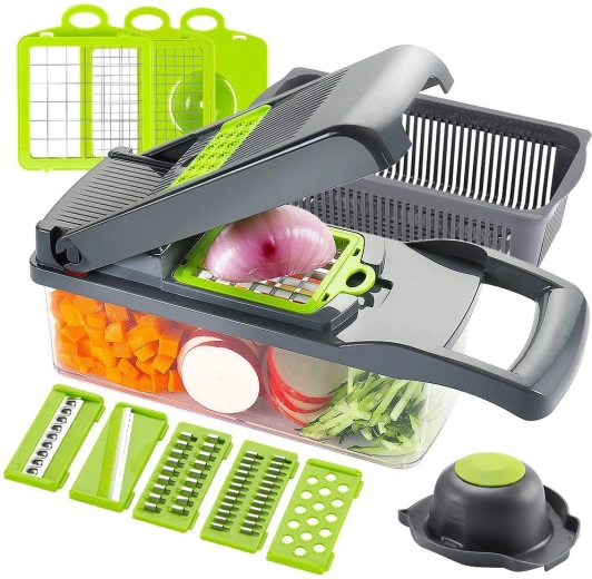 16 functions for versatile ingredient preparation