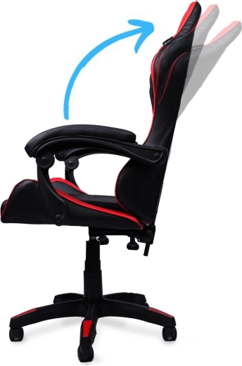 Adjustable backrest recline