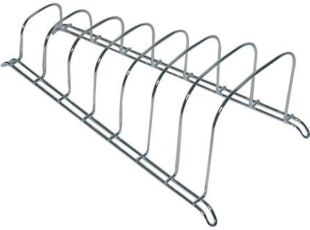 Lid holder, height 38 cm, chrome