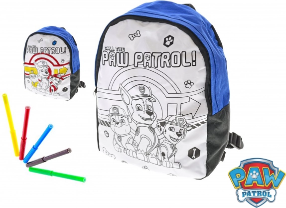 Coloring Backpack PAW PATROL