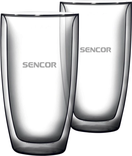 Sencor комплект термочаши за кафе лате, 380 мл