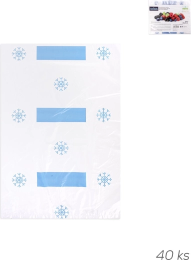 Extra Freezer Bags 30 × 20 cm, 40 pcs