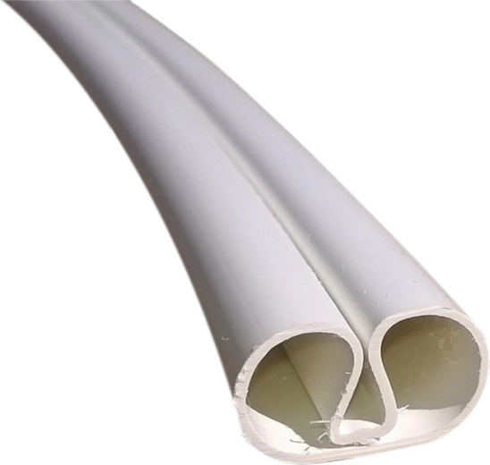 Sturdy plastic profile for precise fitting