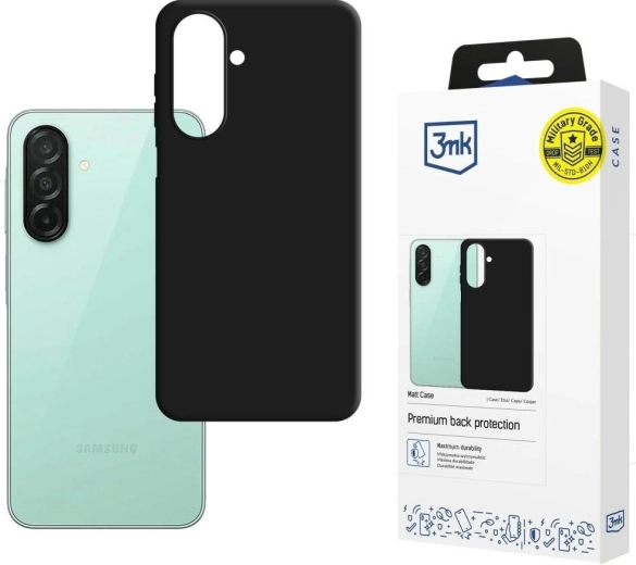 3MK Matt Case matte case for Samsung Galaxy A27 5G black
