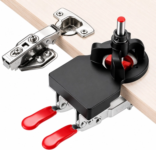Precise hole for 35 mm hinges