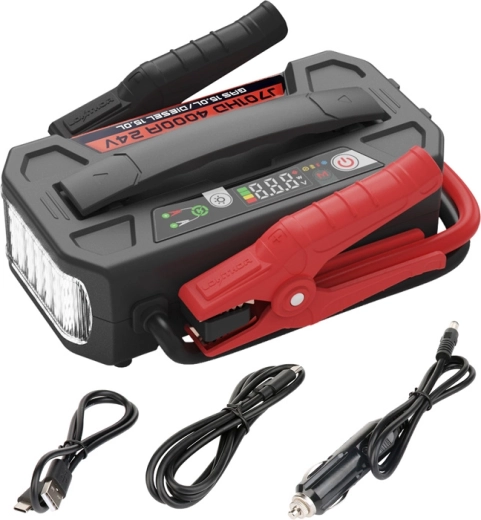 Стартов бустер Lokithor J701HD 24 V 4000 A (207,2 Wh)