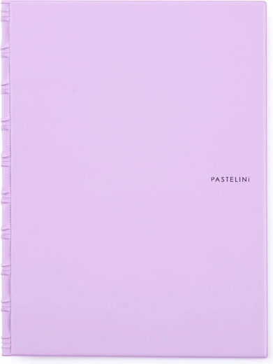 A4 folder with side pocket Pastelini purple