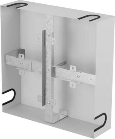 Lanberg cable slack rack 400 × 400 mm grey - 1 piece