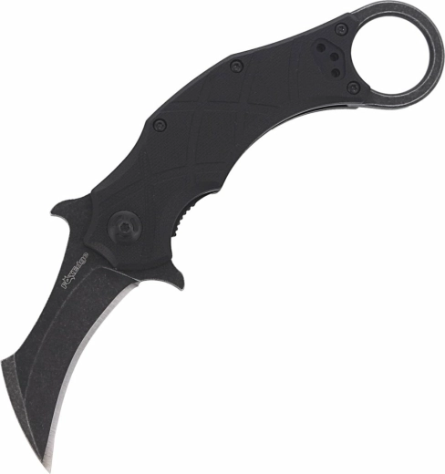 FOX Knives Edge The Claw 2 Folding Tactical Knife Karambit 6.9 cm Black