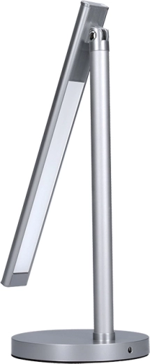 Elegant silver aluminum body