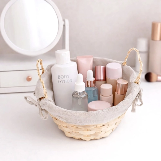 Compact round shape and easy carrying