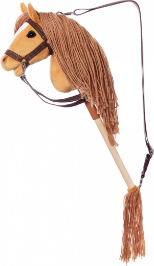 Adjustable halter and removable reins