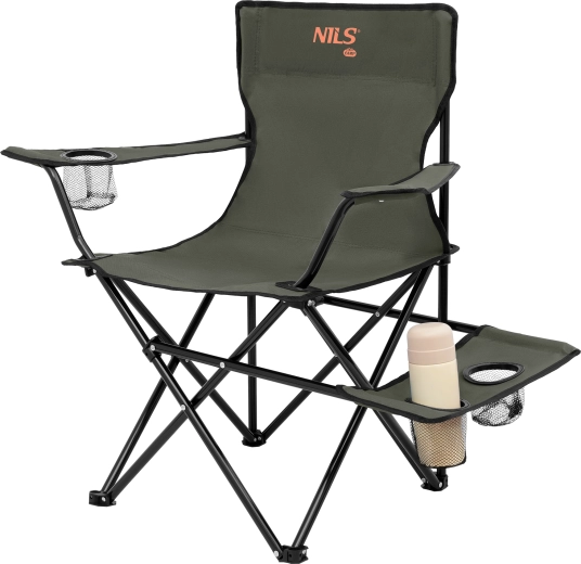 Side table and three cup holders within reach