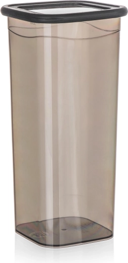 Lissa Food Storage Container 1.8 L Square Smoke