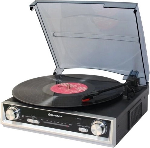 Грамофон Roadstar TTR-8634 с FM тунер и вградени високоговорители