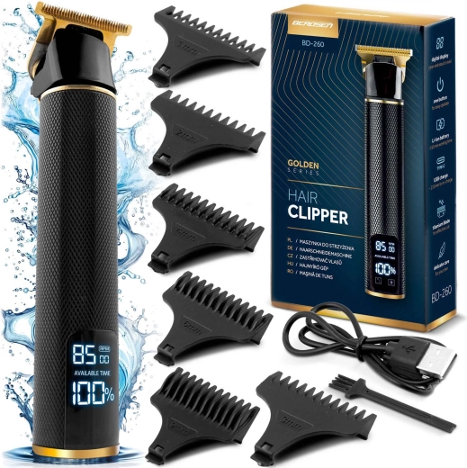 Тример за коса и брада Berdsen Barber Master BD-260, черен