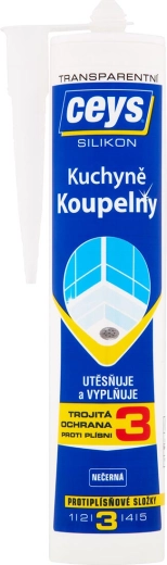 CEYS sanitary silicone transparent 280 ml