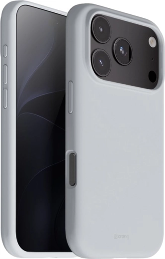 Crong Color Cover Magnetic MagSafe case for iPhone 18 Pro / 17 Pro, gray
