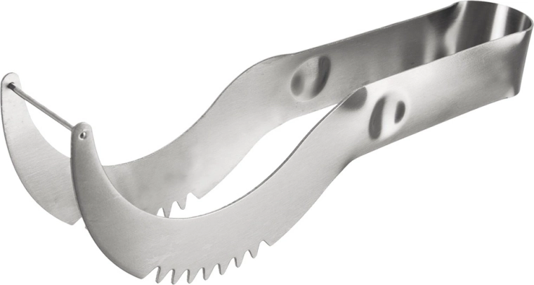 Stainless Steel Watermelon Slicer and Tongs 21.5 × 3.5 cm ORION