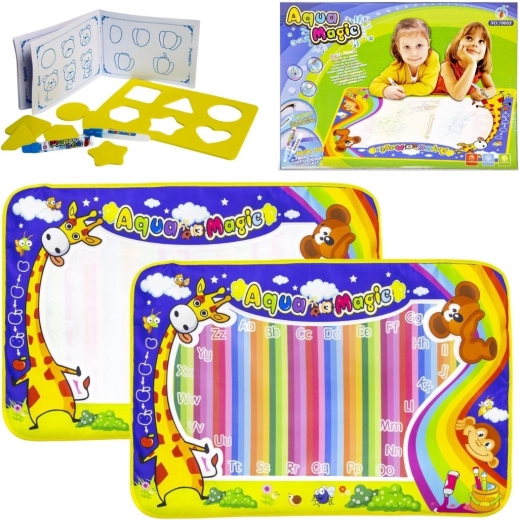 Educational water drawing mat