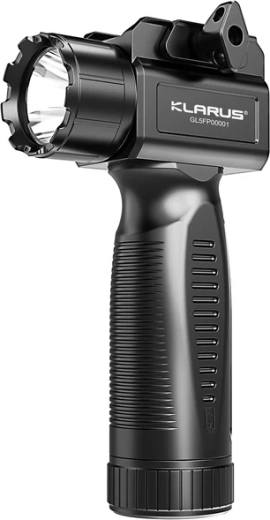 Tactical weapon light KLARUS GL5 1350 lm with handle and rail mount