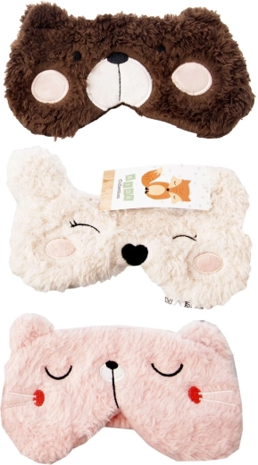 Plush animal sleep mask (assorted)