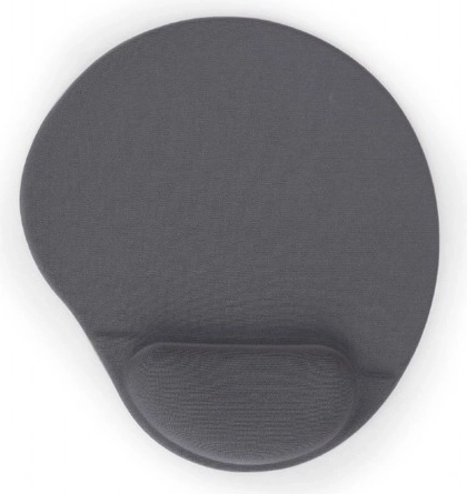 Gel Mouse Pad with Wrist Rest – Gray