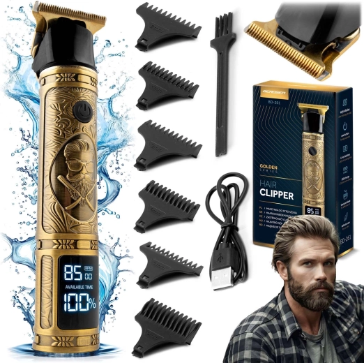 Golden Hair and Beard Trimmer BERDSEN Barber Master