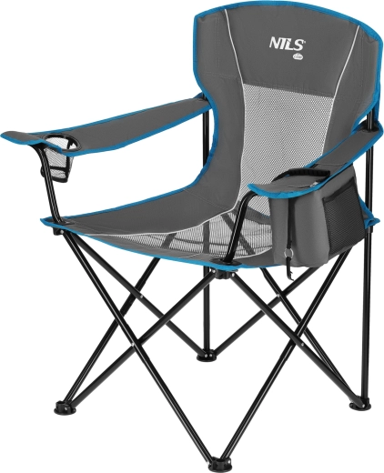 Folding Camping Chair NILS Camp NC3706 Grey