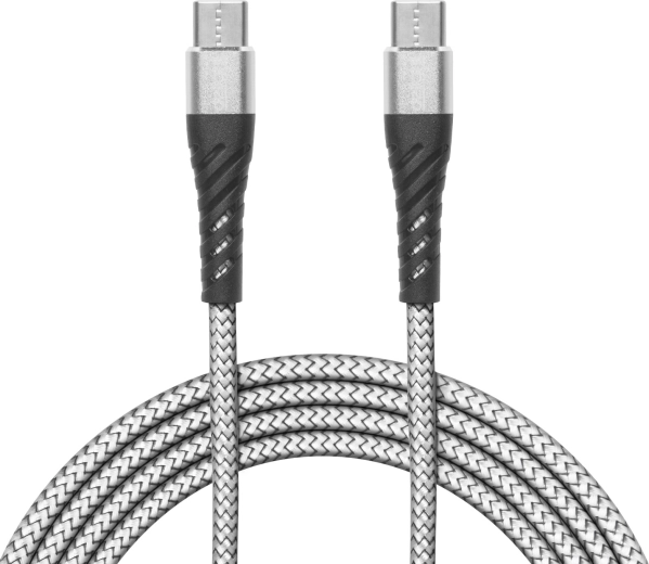 USB-C to USB-C Data Cable, White, 2 m