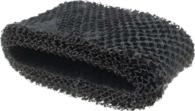 Honeycomb design for efficient humidification