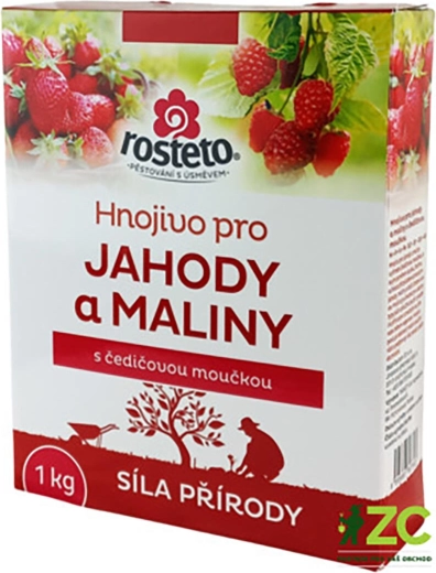 Fertilizer with basalt meal for strawberries and raspberries 1 kg ROSTETO