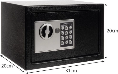 Compact XL capacity for valuables and A5 documents