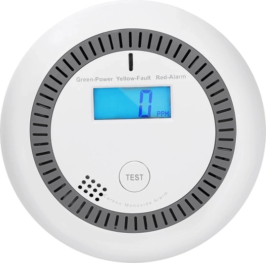 Solight carbon monoxide (CO) detector with LCD display and 85 dB alarm