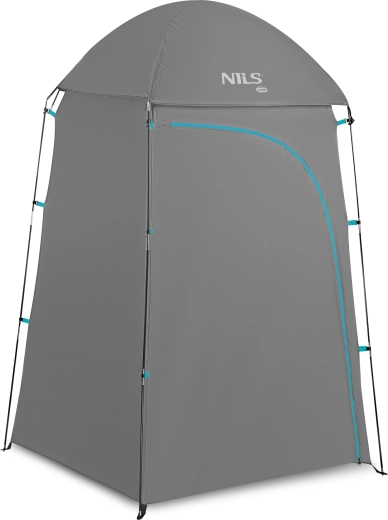 Сгъваема кабина за преобличане и душ NILS Camp NC3025 сива